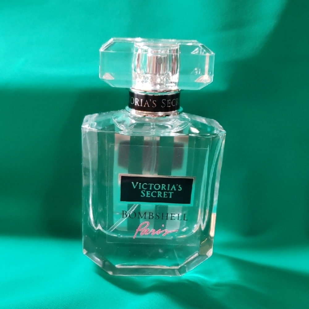 Victoria's Secret Bombshell Paris Perfume in Clear and Black